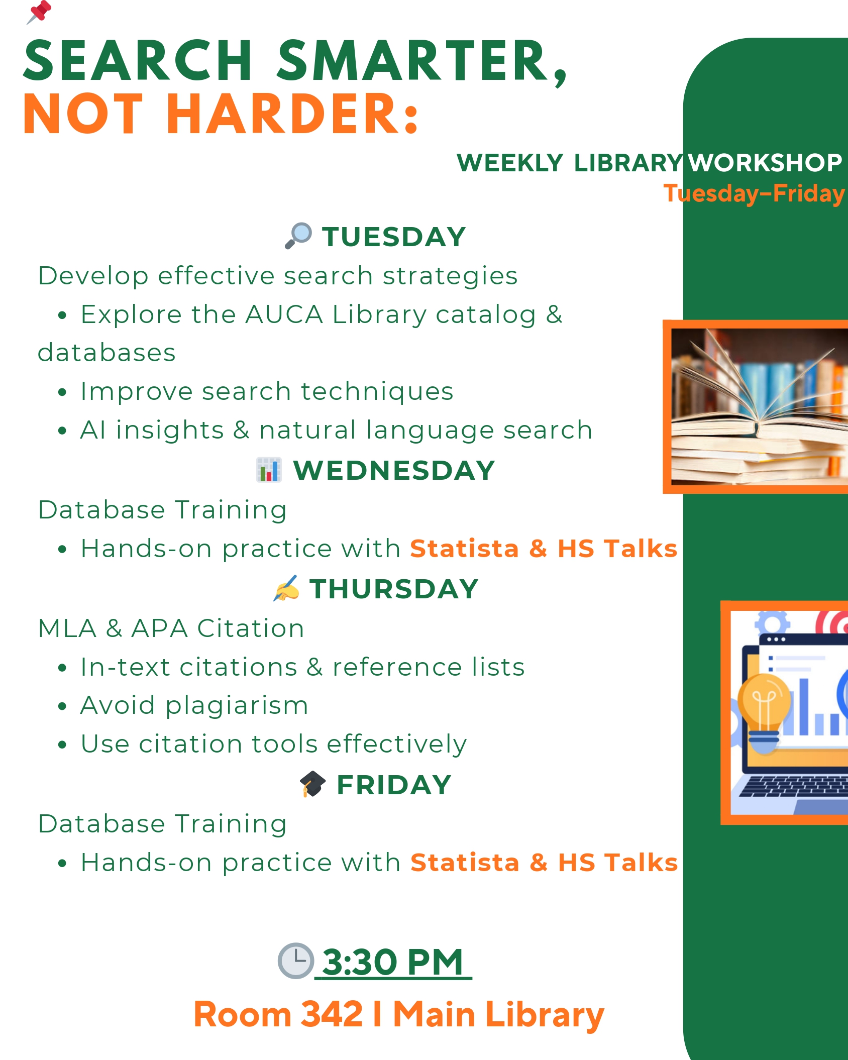 Library Workshops